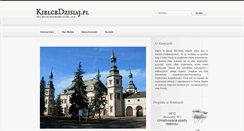 Desktop Screenshot of kielcedzisiaj.pl